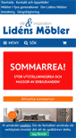 Mobile Screenshot of lidensmobler.se